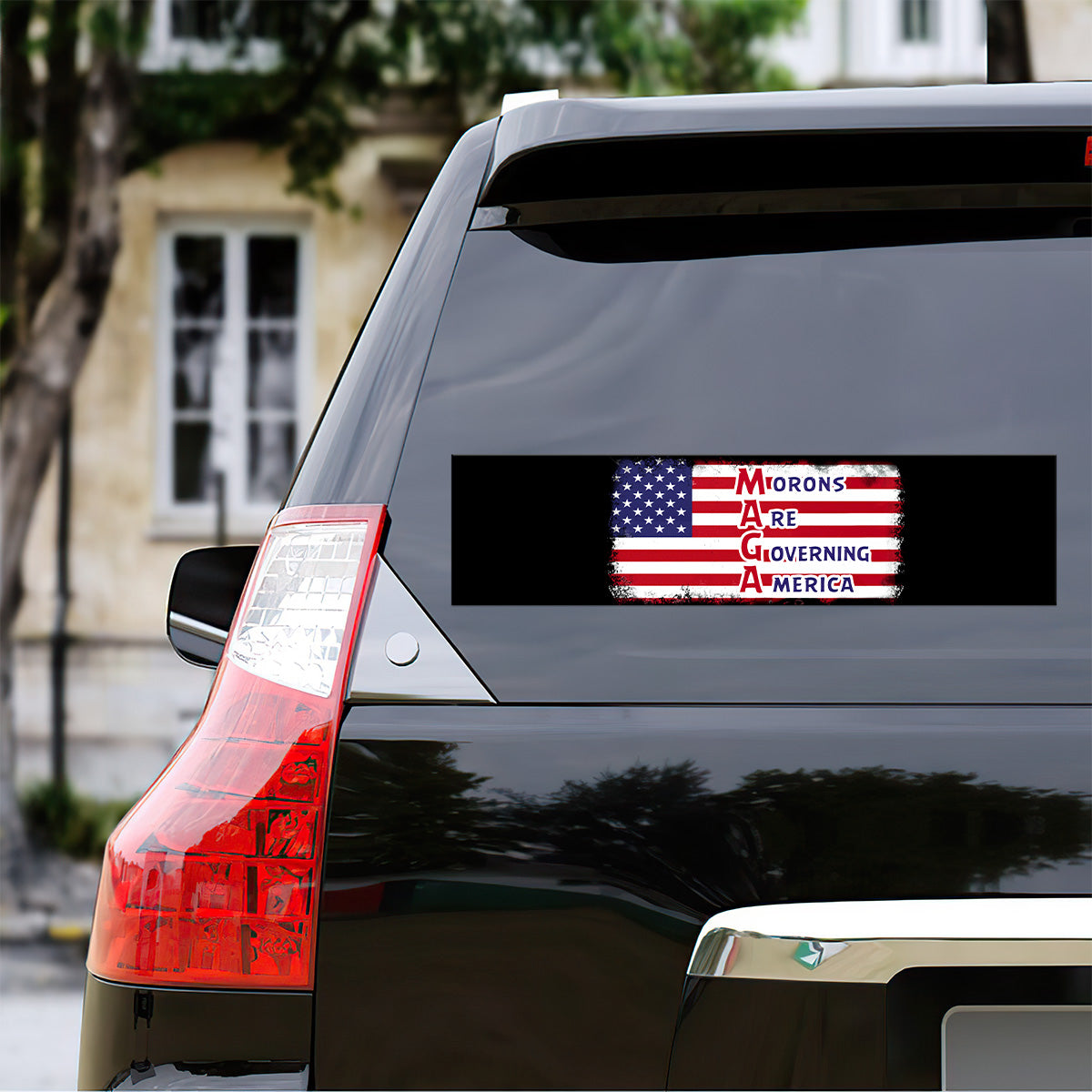 Morons Are Governing America - Car Bumper Sticker