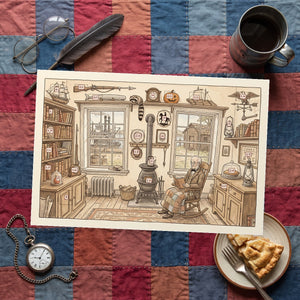 American Classics -  Advent Calendar Card