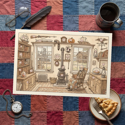 American Classics -  Advent Calendar Card