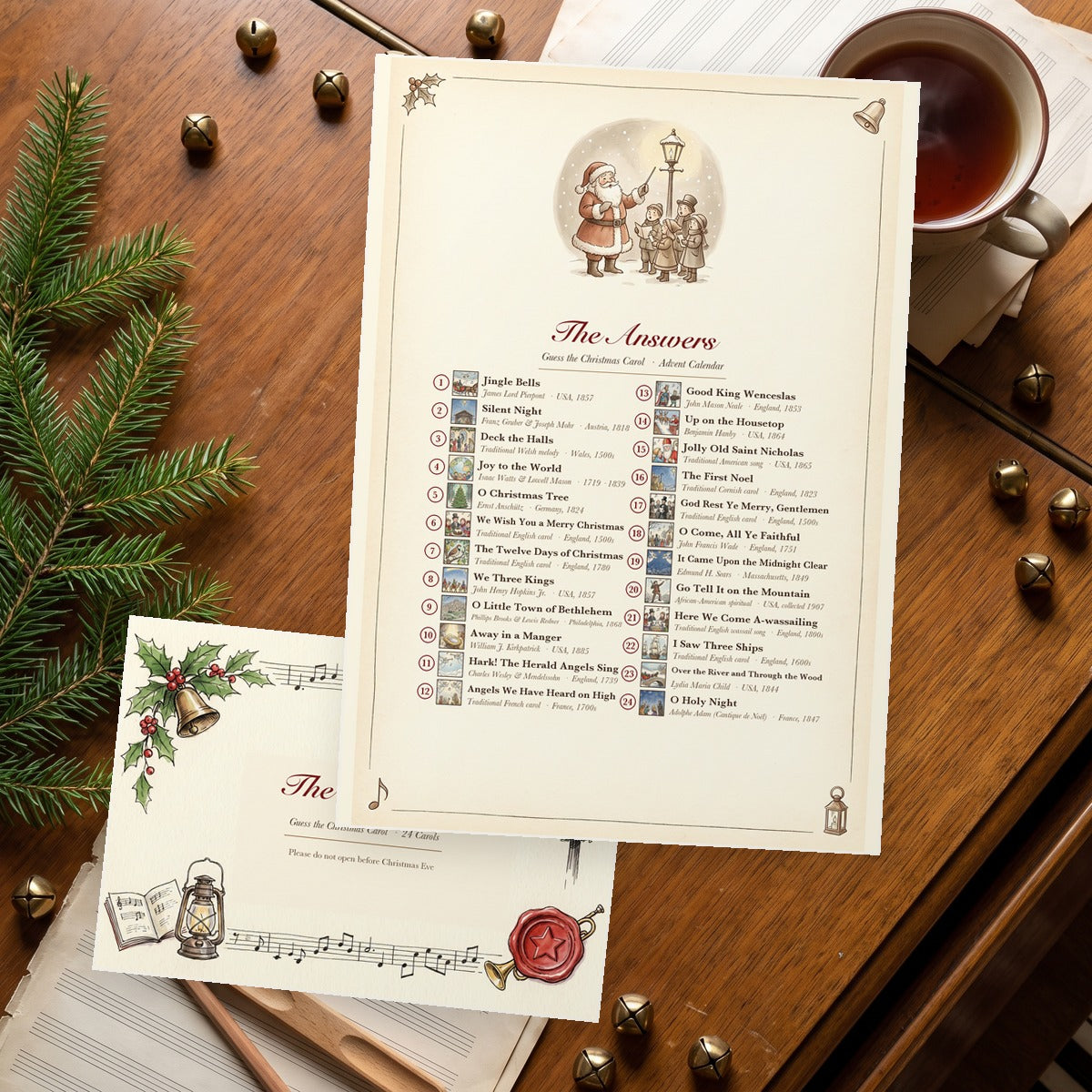 Guess the Christmas Carol – Musical Advent Calendar