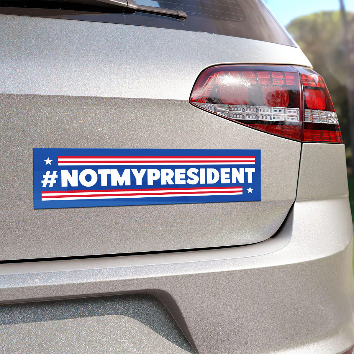 Not My President - Car Bumper Sticker