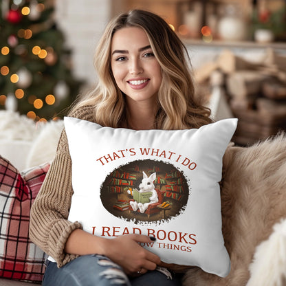 That's What I Do I Read Books And I Know Things Book Lovers Gift PILS37