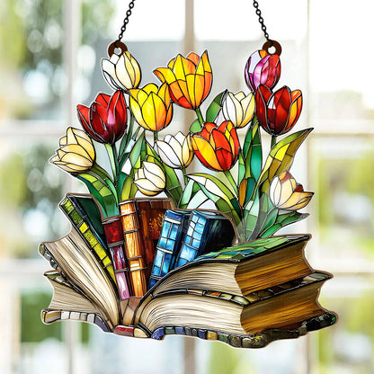 The Storybook Bloom -  Acrylic Suncatcher