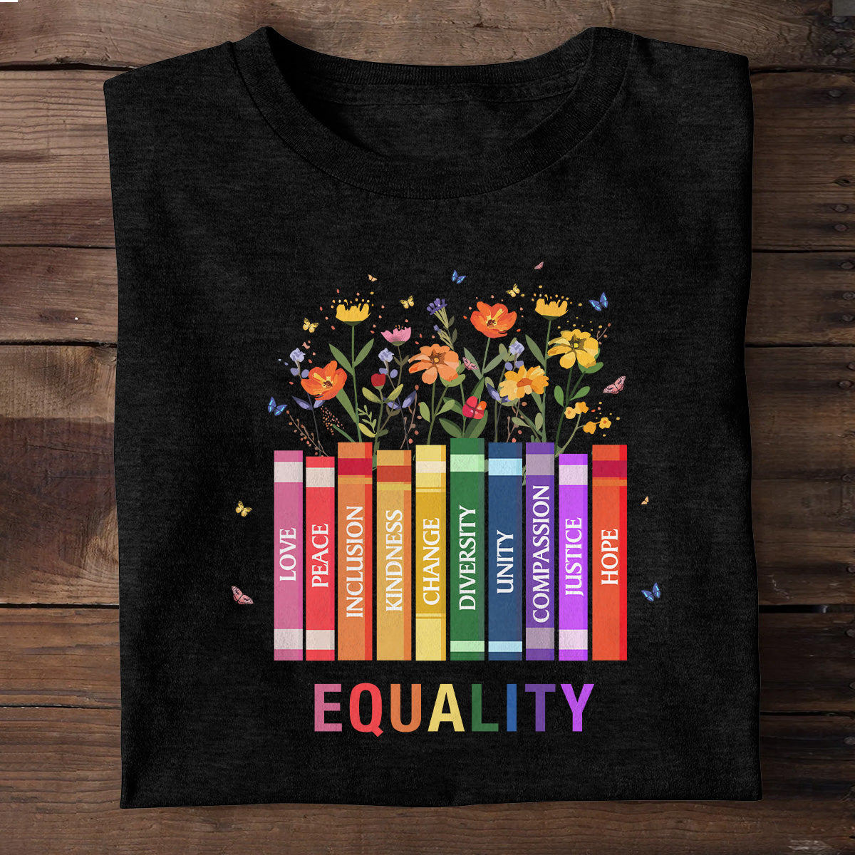 Equality Rainbow - Personalized Unisex T-shirt