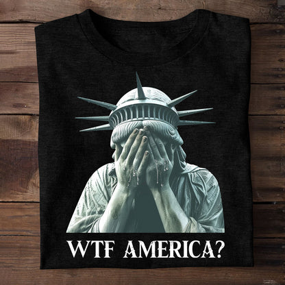 WTF America? - Personalized Unisex T-shirt