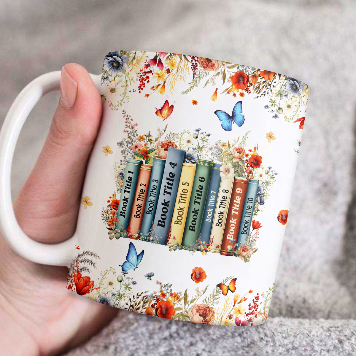 My Reading Companion - Personalized Ceramic Coffee Mug