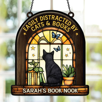 Your Book Nook - Personalized Window Hanging Suncatcher