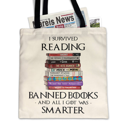 I Survived Reading Banned Books And All I Got Was Smarter Book Lover Gift TBW193