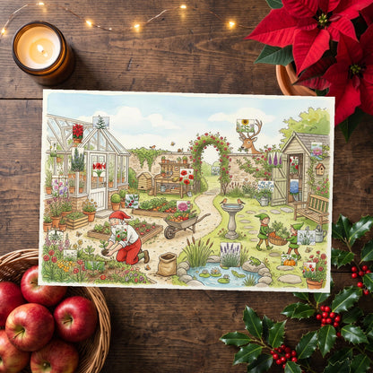 Santa's Secret Garden – Botanical Advent Calendar
