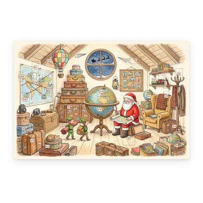 Santa's Journey Around the World – Travel Lover's Advent Calendar