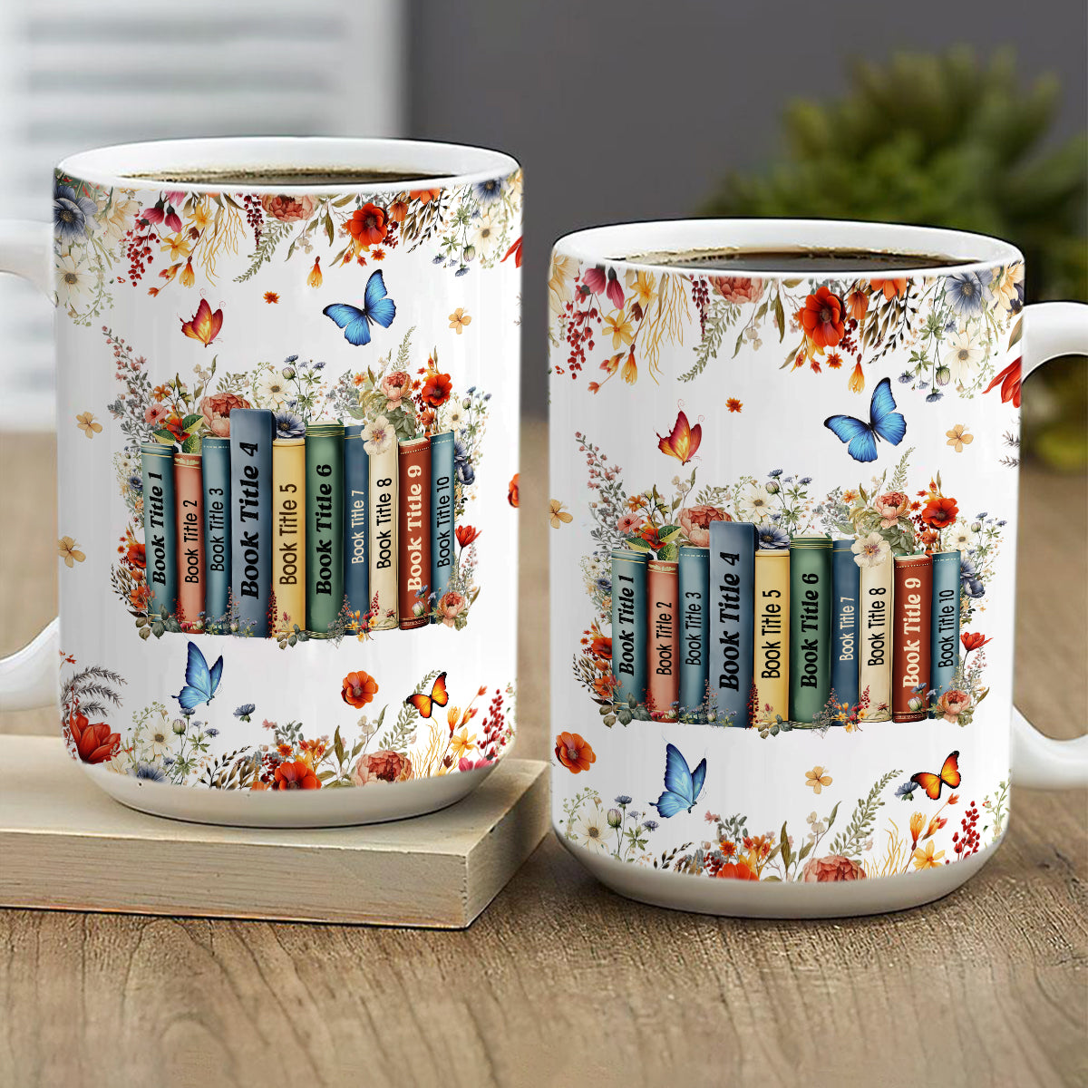 My Reading Companion - Personalized Ceramic Coffee Mug