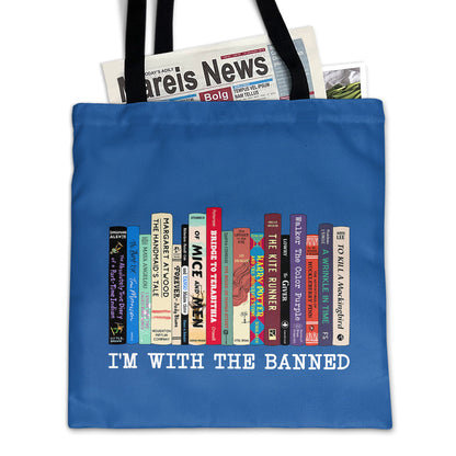 I'm With The Banned Book Lovers Gift TBF58