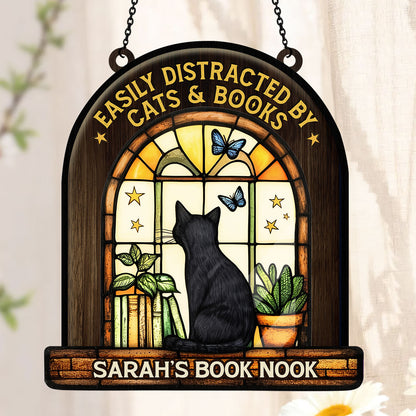 Your Book Nook - Personalized Window Hanging Suncatcher