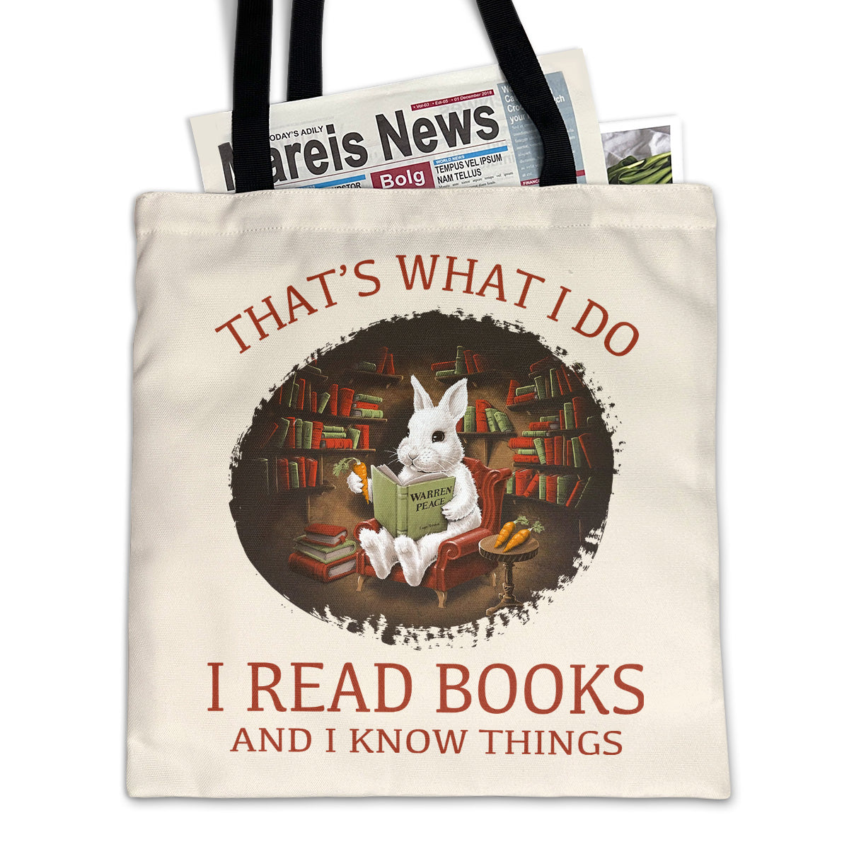 That's What I Do I Read Books And I Know Things Book Lovers Gift TBW37