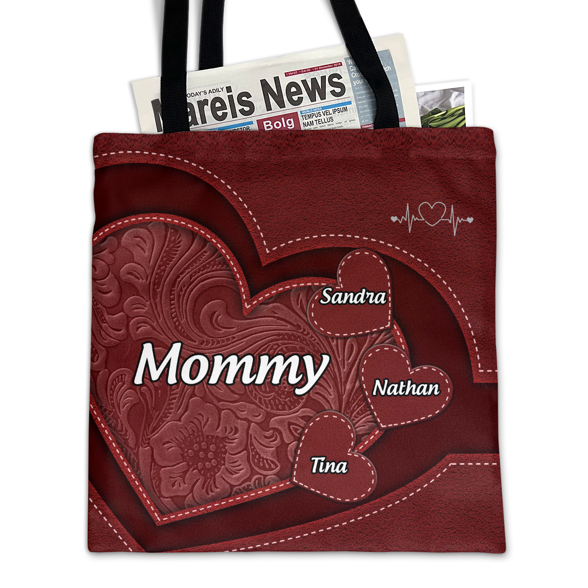 Blessed Grandma - Personalized Tote Bag