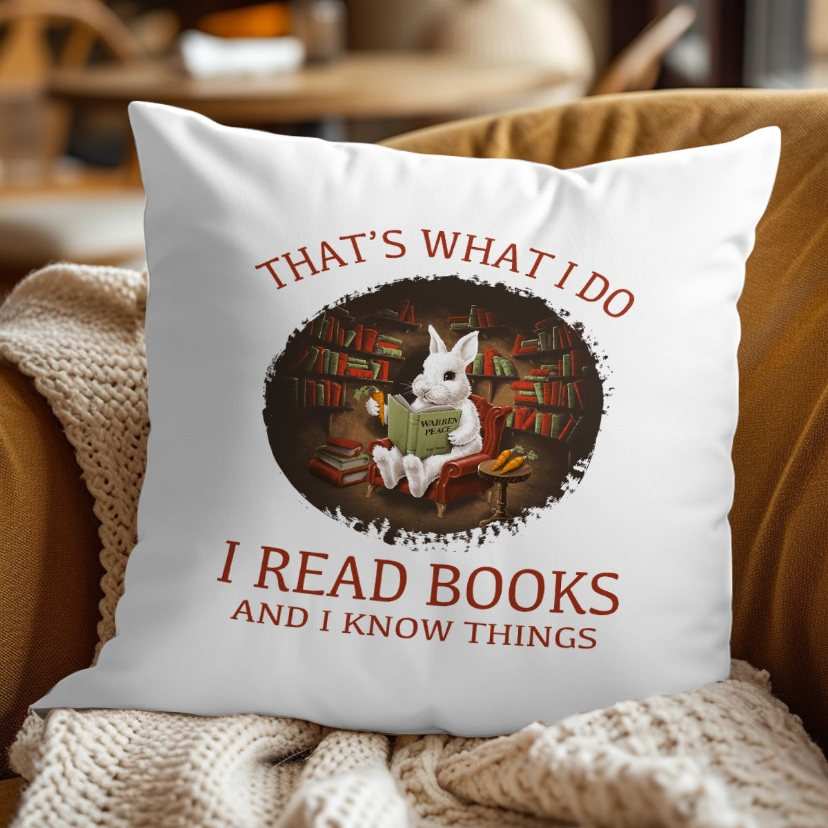 That's What I Do I Read Books And I Know Things Book Lovers Gift PILS37