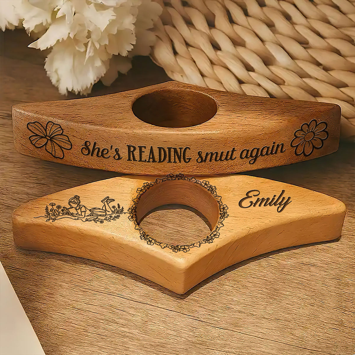 I Read It Like A Lady - Personalized Book Page Holder
