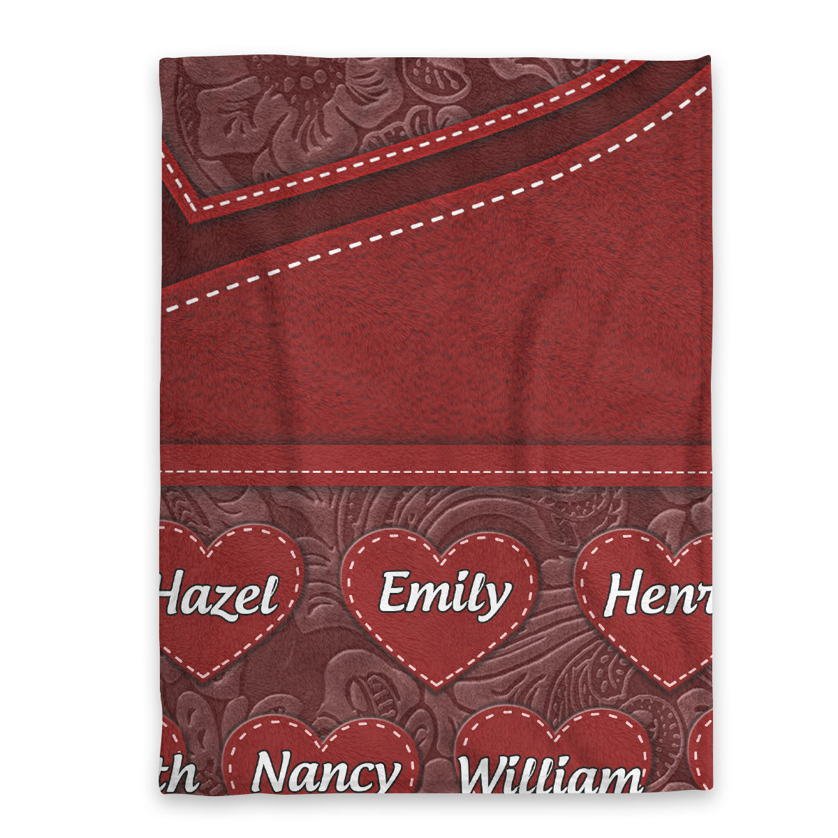 Blessed Grandma - Personalized Fleece Blanket