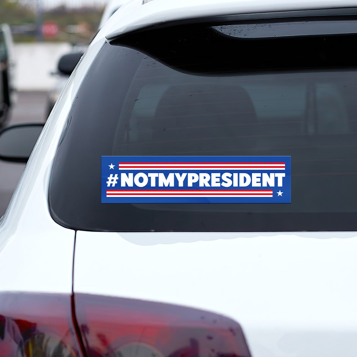 Not My President - Car Bumper Sticker