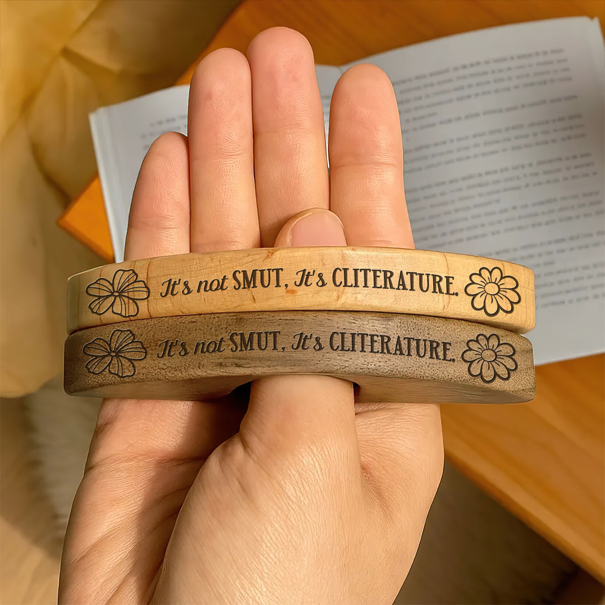 I Read It Like A Lady - Personalized Book Page Holder