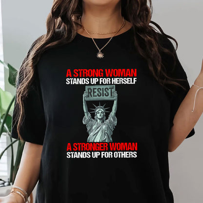 A Strong Woman - Personalized Unisex T-shirt