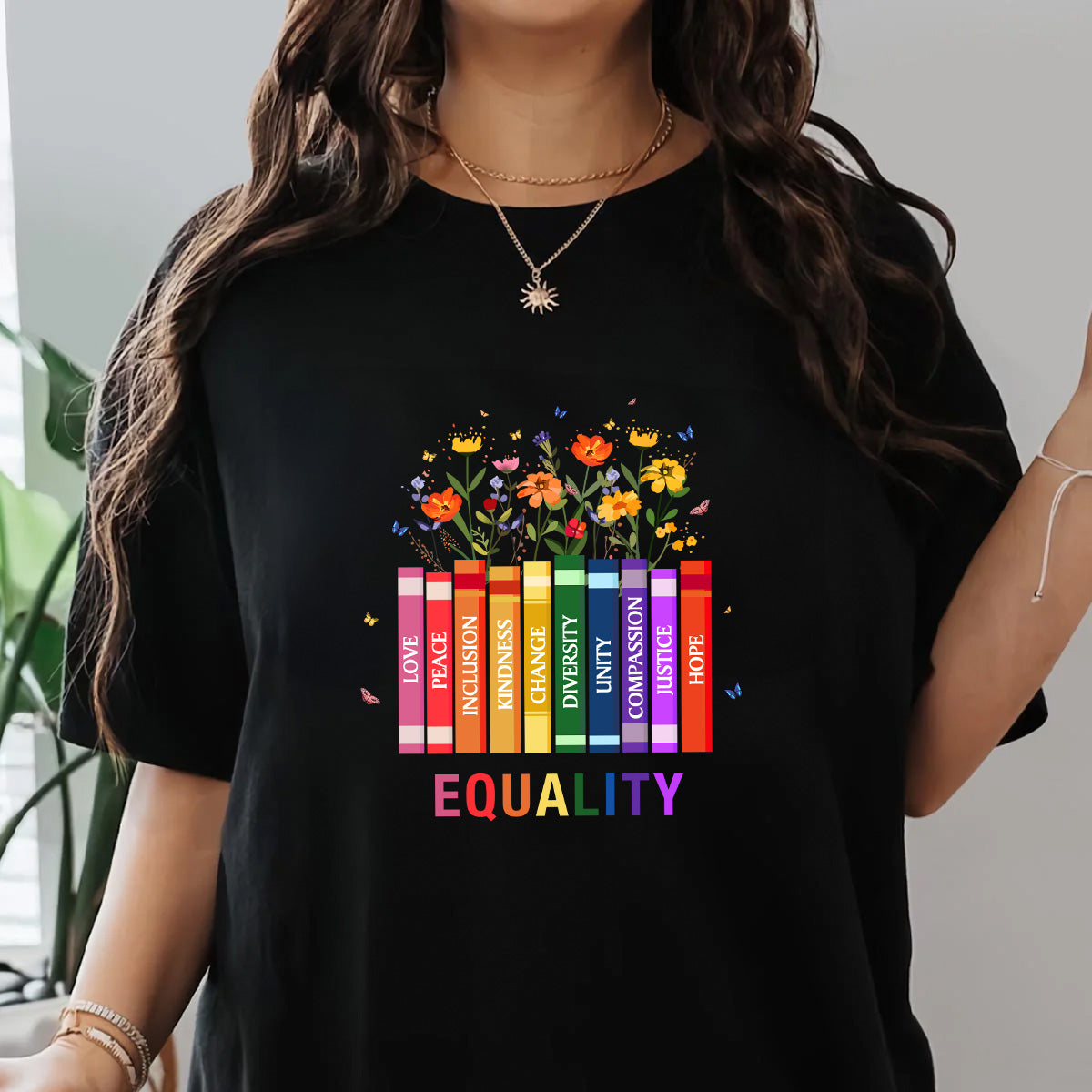 Equality Rainbow - Personalized Unisex T-shirt