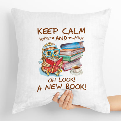 Keep Calm And Oh Look A New Book Book Lovers Gift PILS47