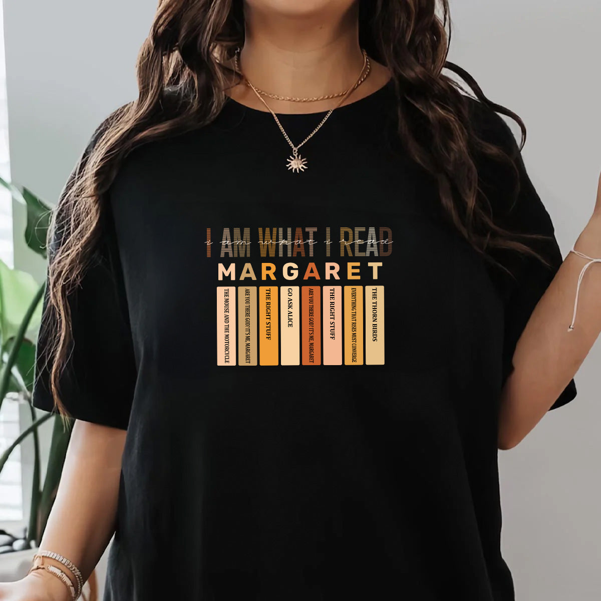 I Am What I Read - Personalized Unisex T-shirt