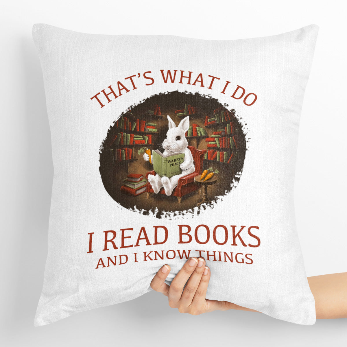 That's What I Do I Read Books And I Know Things Book Lovers Gift PILS37