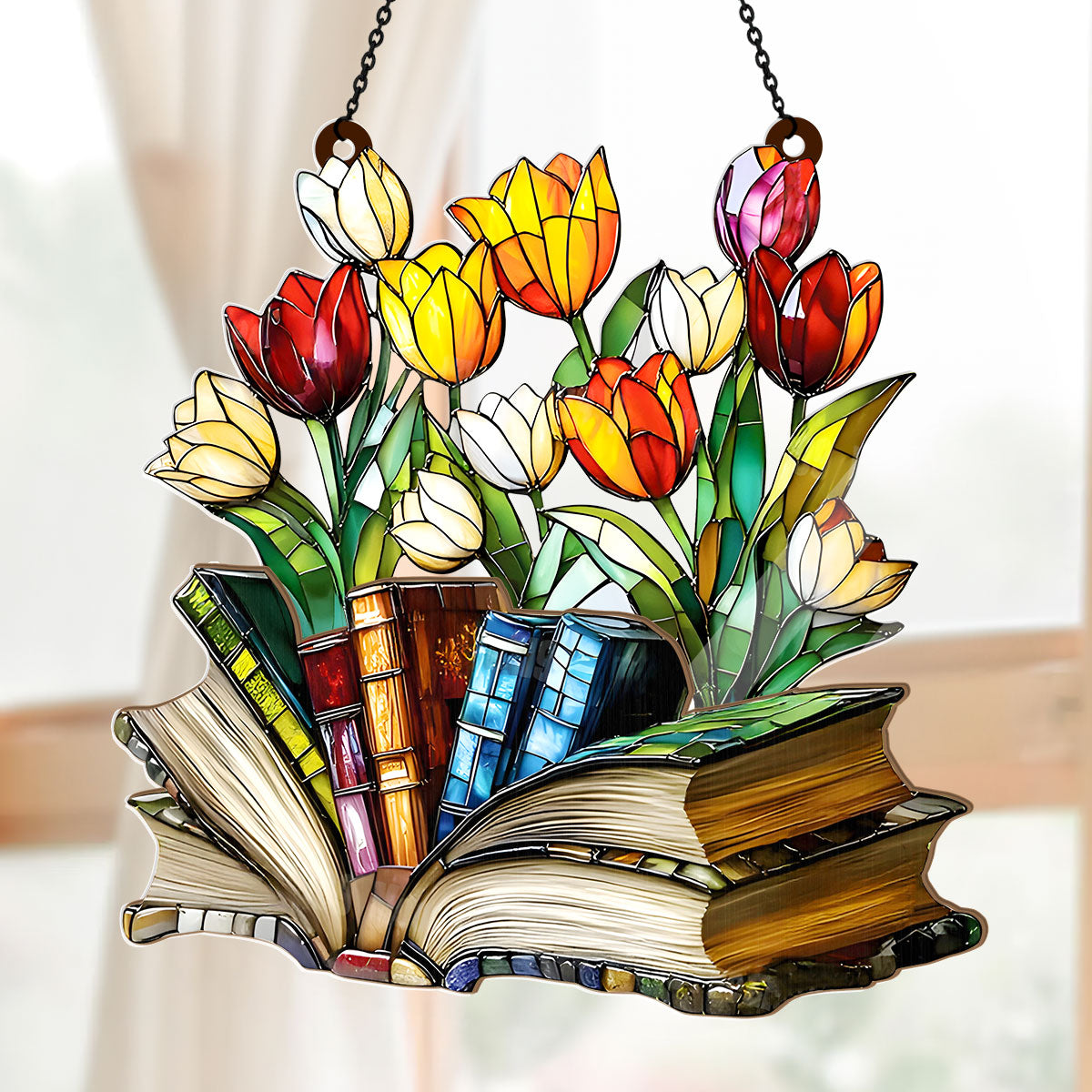 The Storybook Bloom -  Acrylic Suncatcher