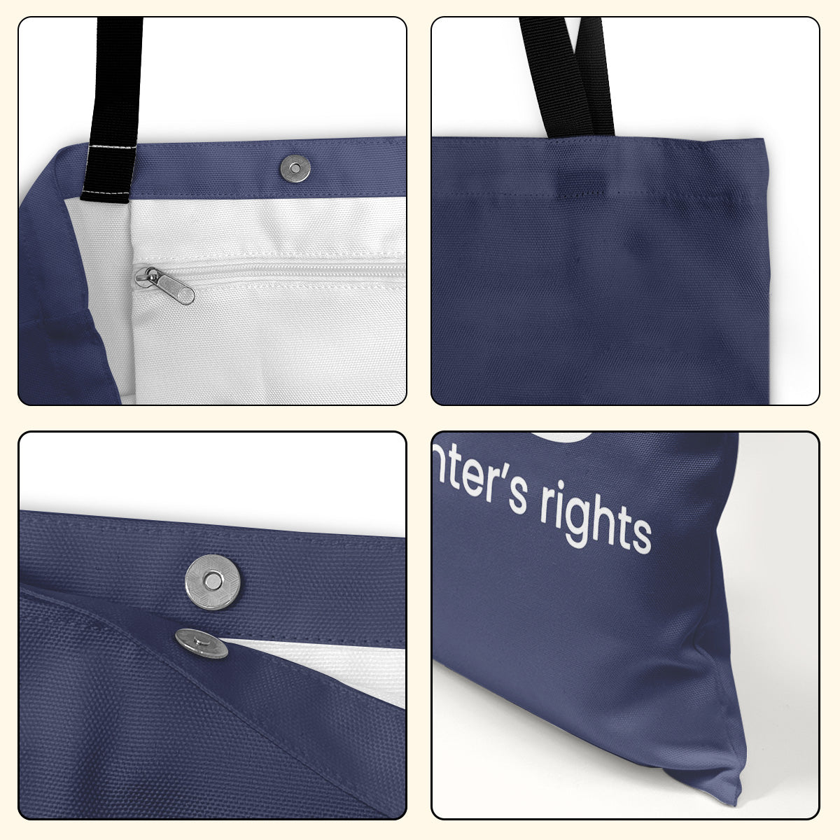 Vote Like Your Daughter's Rights Depend On It Tote Bag TBF410