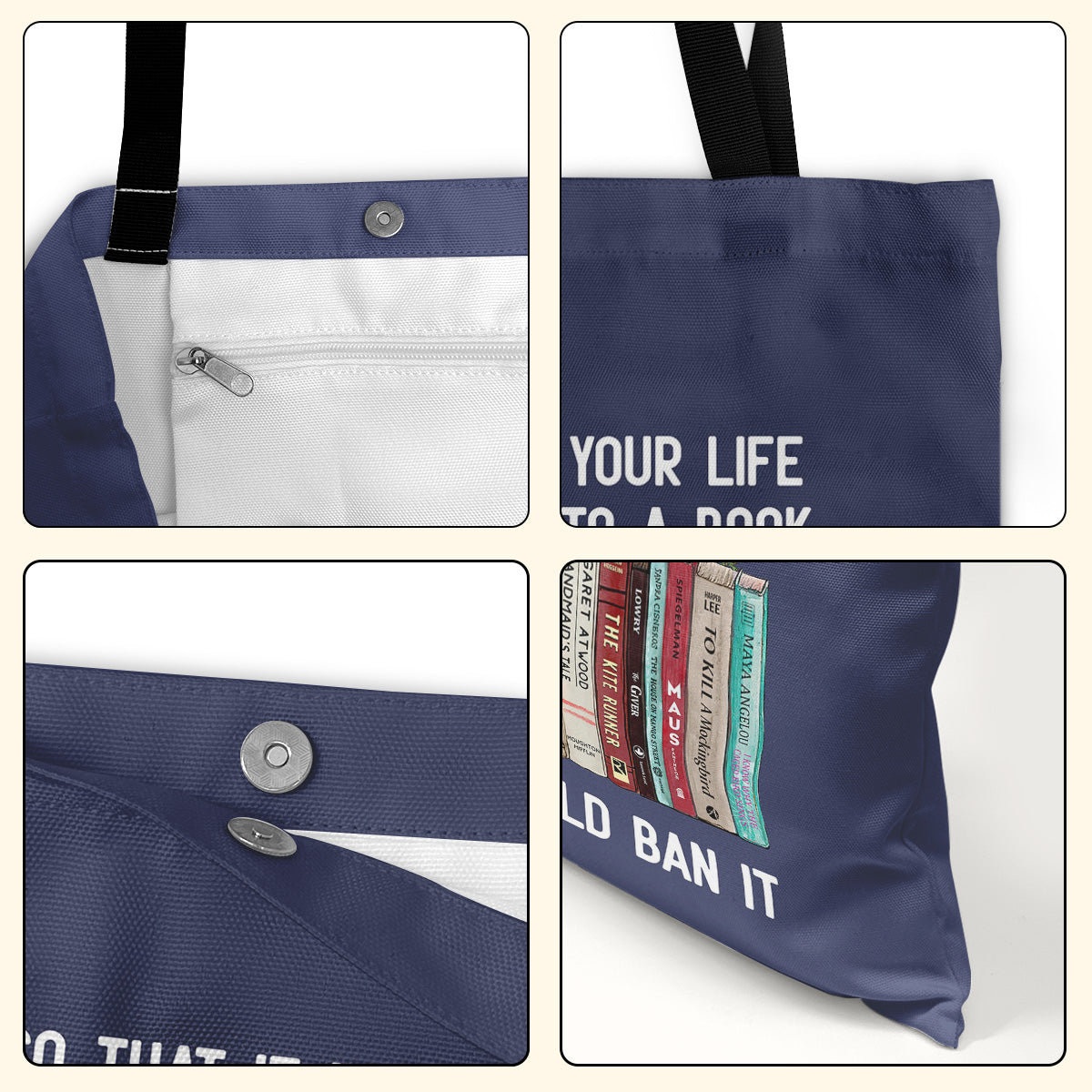 Live So That If Your Life Were Turned In To A Book Florida Would Ban It Book Lovers Gift TBF220