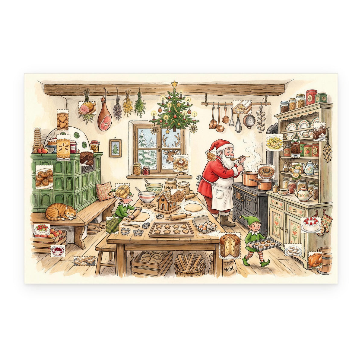 Santa's Christmas Kitchen – Food Lover's Advent Calendar