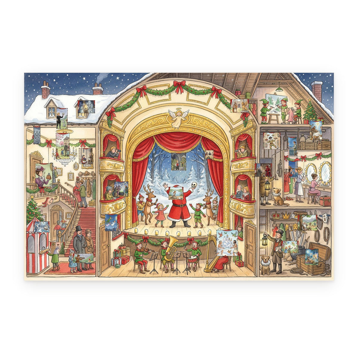 Santa's Christmas Theater – Theater Lover's Advent Calendar
