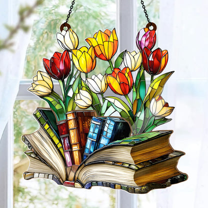 The Storybook Bloom -  Acrylic Suncatcher