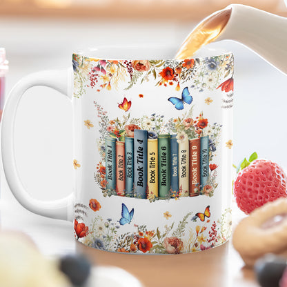 My Reading Companion - Personalized Ceramic Coffee Mug