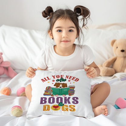 All You Need Are Books And Dogs Book Lovers Gift PILS45