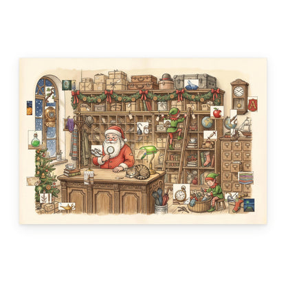 The Literary Lost & Found – Book Lover's Advent Calendar - Personalized Advent Calendar Card