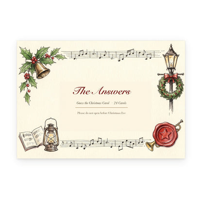 Guess the Christmas Carol – Musical Advent Calendar