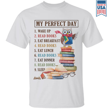 My Perfect Day Book Lovers Gift TSW05