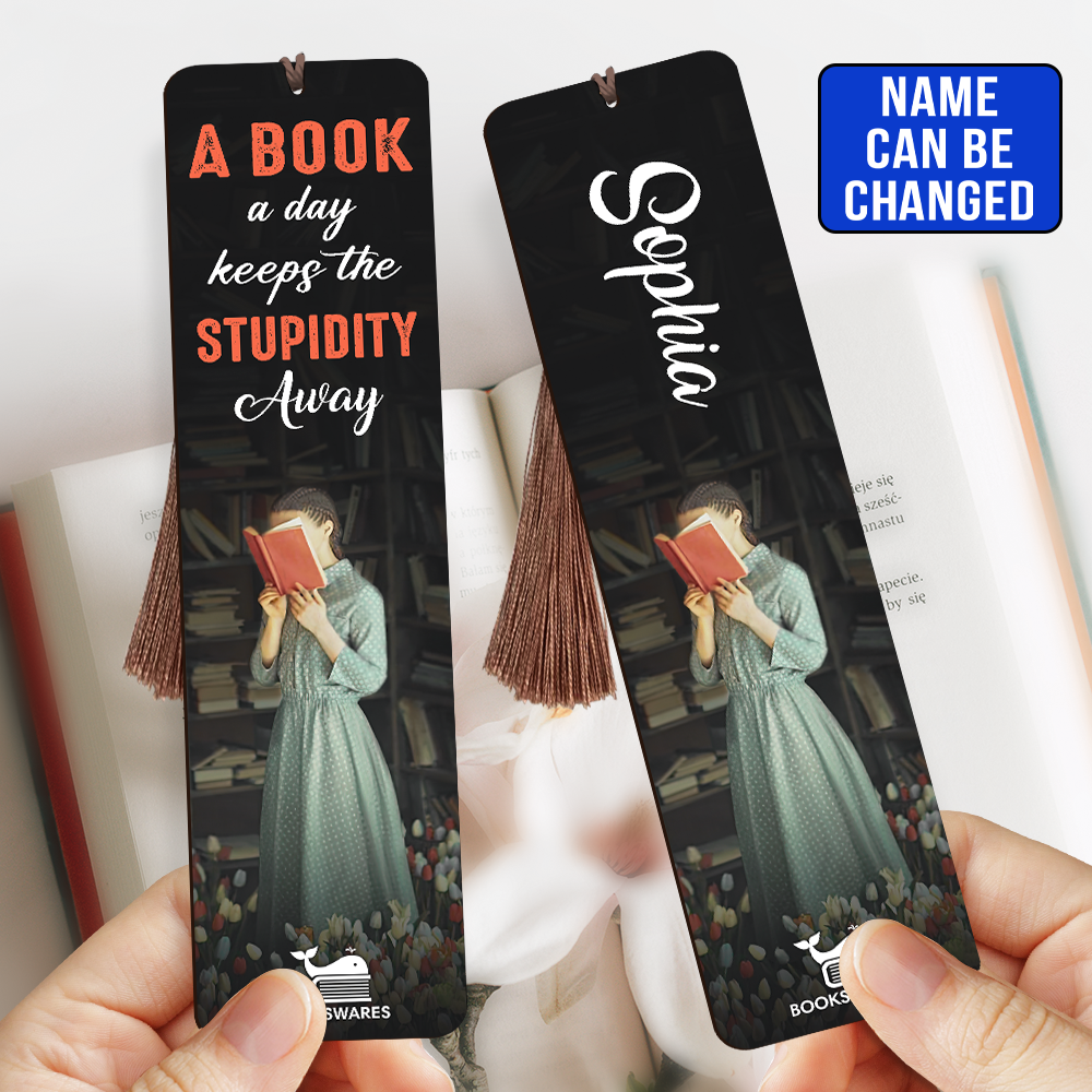 A Book A Day Keeps The Stupidity Away Book Lovers Gift CBM65