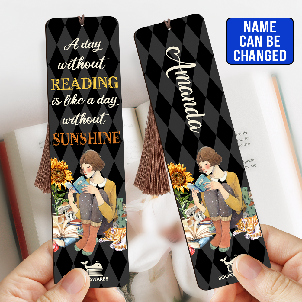 A Day Without Reading Is Like A Day Without Sunshine Book Lovers Gift CBM66