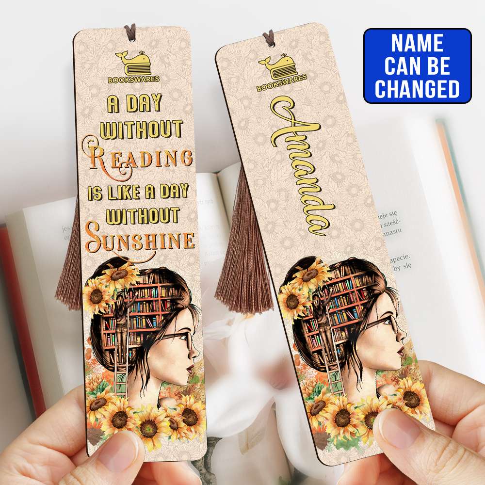 A Day Without Reading Is Like A Day Without Sunshine Book Lovers Gift CBM67