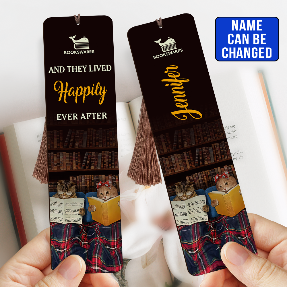 And They Lived Happily Ever After Book Lovers Gift CBM06