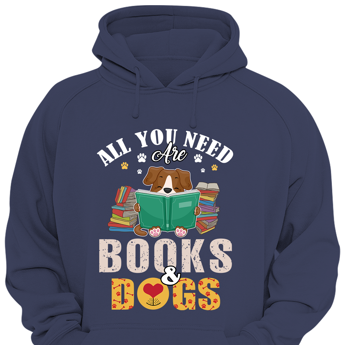 All You Need Are Books And Dogs Book Lovers Gift HDB46