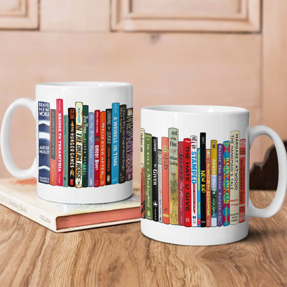 Banned Books Book Lover Gift MUGWM11