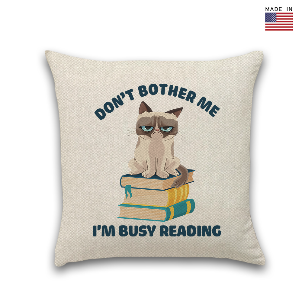 Don't Bother Me I'm Busy Reading Book Lovers Gift PILS41