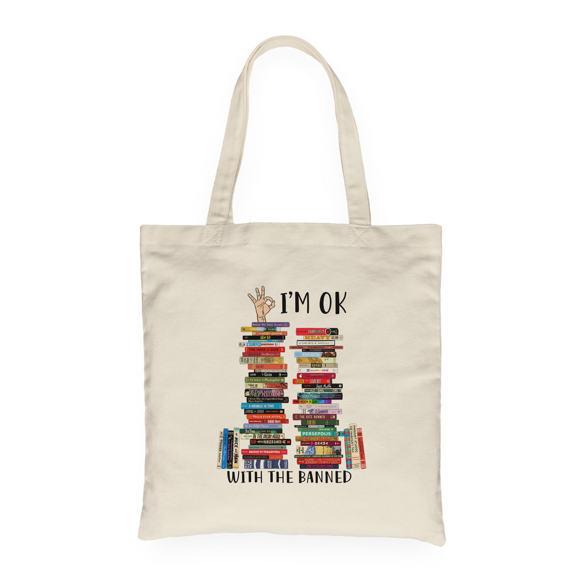 I'm OK With The Banned Book Lovers Gift TBW75