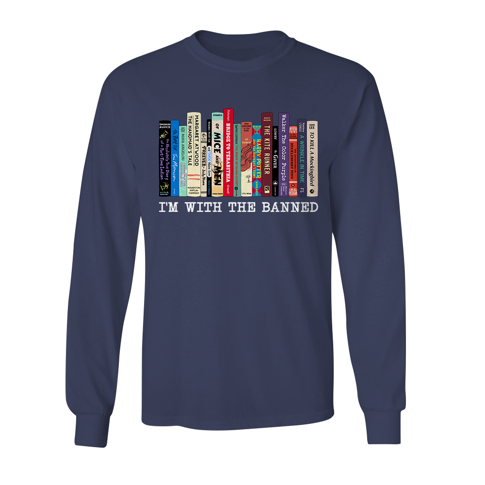 I'm With The Banned Book Lovers Gift LSB58