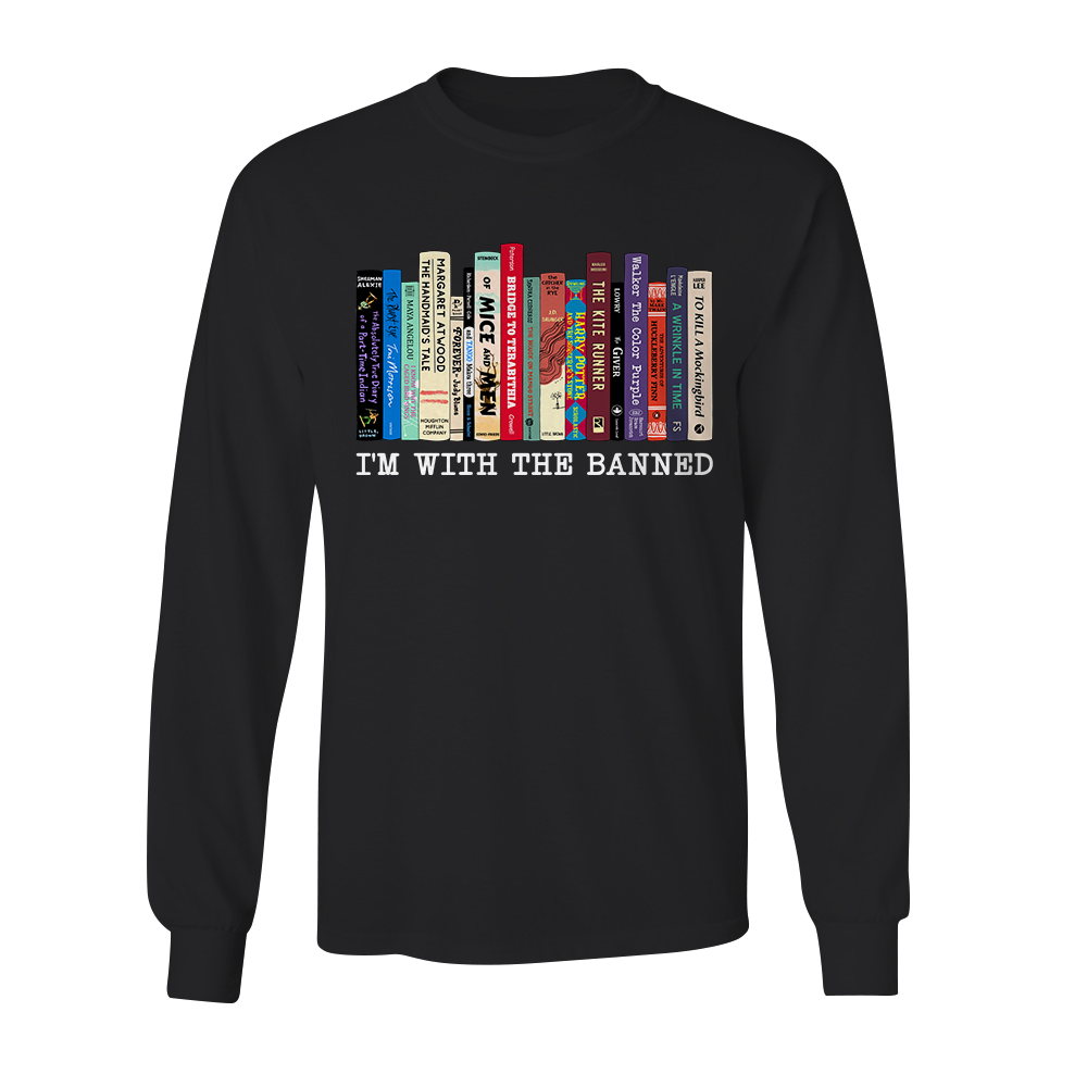 I'm With The Banned Book Lovers Gift LSB58